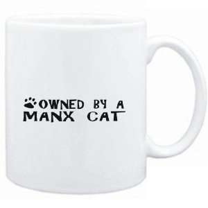  Mug White  OWNED BY a Manx  Cats