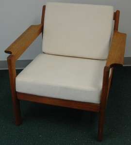 Beautiful Mid Century Lounge Chair Borge Morgensen ? Oak  