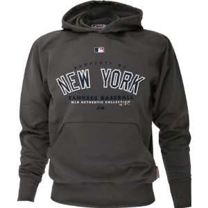   Yankees Youth  Authentic Collection  Road Property Hooded Sweatshirt