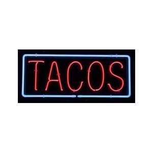  Tacos Neon Sign 13 x 30