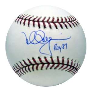  Mark McGwire Autographed MLB Baseball with 1987 ROY 
