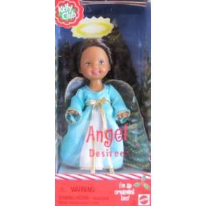  Barbie ANGEL DESIREE Doll & Ornament KELLY Club (2001 