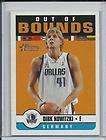 2001 02 Topps Heritage Out of Bounds #1 Dirk Nowitzki