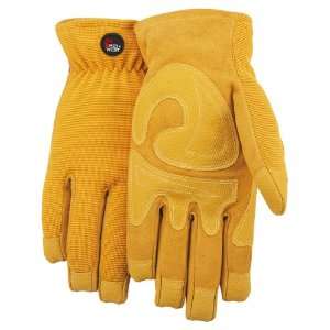  Midwest Gloves and Gear 110PWL, Pro Power Suede Cowhide 