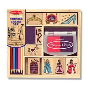   value Wooden Princess Stamp Set By Melissa & Doug Toys & Games