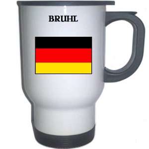  Germany   BRUHL White Stainless Steel Mug Everything 