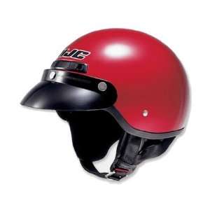  HJC CS 2M Half Helmet XX Large  Red Automotive