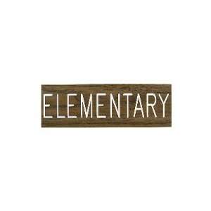  Formica Plaque Elementary