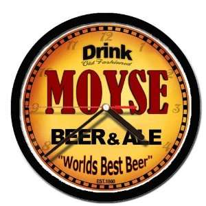  MOYSE beer and ale cerveza wall clock 