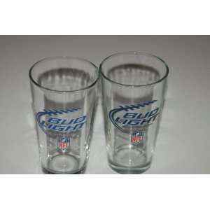  Bud Light NFL Pint Glass