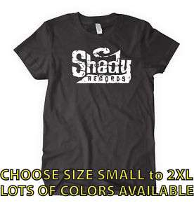 SHADY RECORDS T shirt rap hip hop eminem CHOOSE SIZE  