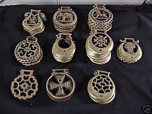 Lot of Horse Brasses 48 Total great for Pub Decorations  