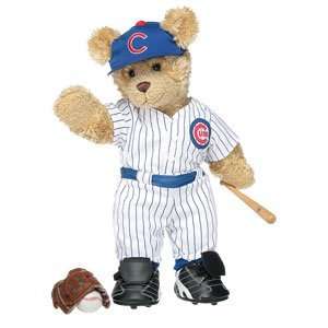  Build A Bear Workshop Curly Teddy in Chicago Cubs 