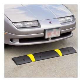  Recycled Rubber Speed Bump   Black/yellow Sports 