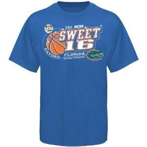   Tournament Sweet Sixteen Ball T shirt  Royal Blue (Medium) Sports