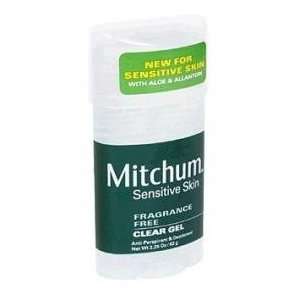  Mitchum Clear Gel AP/D Sensitive Skin Fragrance Free 2 
