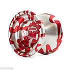 yoyofactory supernova 2012 edition yo yo silver red splash free