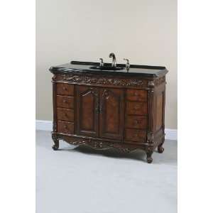    Ultimate Accents 8 Drawer Vanity w/ Burle Finish