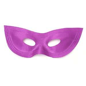  Purple Satin Cat Eye Mardi Gras Mask 