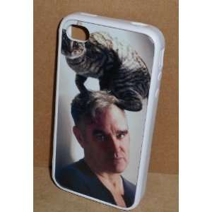  MORRISSEY & a Friend iPHONE 4 4S WHITE RUBBER PROTECTIVE 