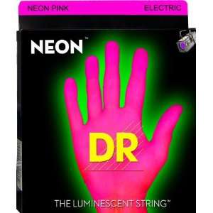  DR Strings NEON HiDef Pink SuperStrings Heavy Electric 