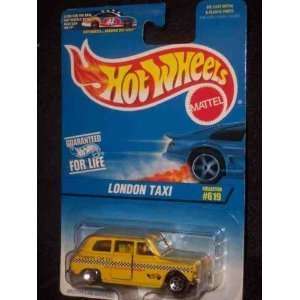  mattel hot wheels london taxi 619 1996 