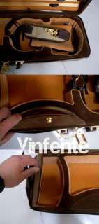 New Violin Case Oxford 4 Bow Room Durable #15  