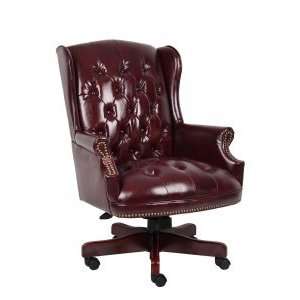  Products Traditional Wing Back Executive Swivel Chair