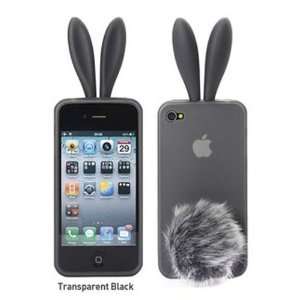  Super Cute 3D Furry Bunny Rabito Silicone Case for Iphone 