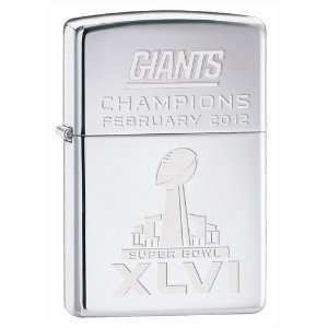   NFL Super Bowl XLVI Champions 2012 Zippo Lighter 