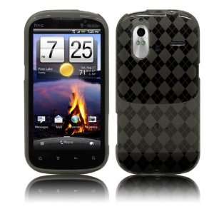 Cbus Wireless Smoke Diamond Flex Gel Case / Skin / Cover for HTC Amaze 