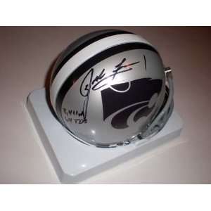    Josh Freeman Signed Kansas State Mini Helmet 