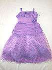 SUGAR PLUM Girl`s Purple Tafetta Party Dress 12