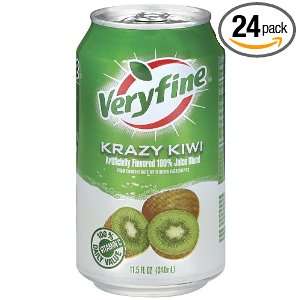 SunnyD Veryfine, Giga Krazy Kiwi, 11.5 Ounce Cans (Pack of 24)