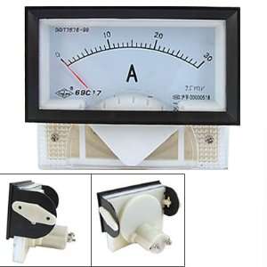   Accuracy DC 30A Panel Meter Analogue Ammeter