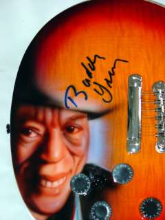 Buddy Guy Autographed Signed 12 String Guitar &Flawless Proof PS UACC 