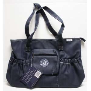  Baby Zone Sueded Diaper Bag   Navy Blue Baby