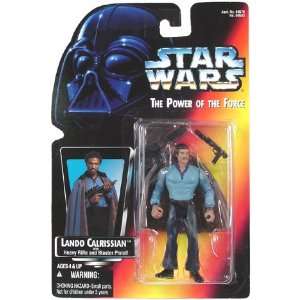   of the Force II   Lando Calrissian   Red/Orange Cardback Toys & Games