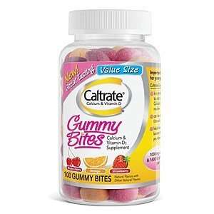  Caltrate Gummy Bites, 100 Count