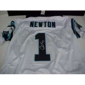  Cam Newton Signed Jersey   GAI   Autographed NFL Jerseys 