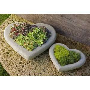  heart small planter Patio, Lawn & Garden