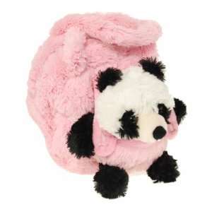  Kids Pink Plush Handbag With Panda Stuffie  Affordable 