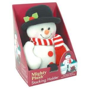   PS20001 Mighty Plush Snowman Stocking Holder 10 Lbs