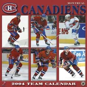 Montreal Canadiens 2005 Wall Calendar 