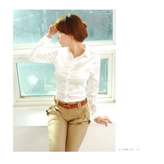   / Chic Satin Blouse, Shirt, Career Woman, Korea / WITHSTORY  