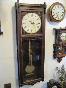   Seth Thomas Clock #17 Circa 1883 8 Day Walnut WE OFFER LAYAWAY  