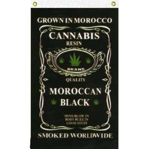  Moroccan Cannabis Flag Patio, Lawn & Garden
