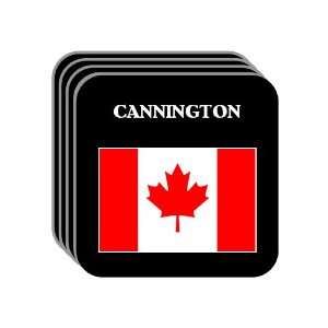  Canada   CANNINGTON Set of 4 Mini Mousepad Coasters 