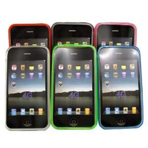  iPhone 4 Compatible TPU Soft Skin Case   20030111, Red 