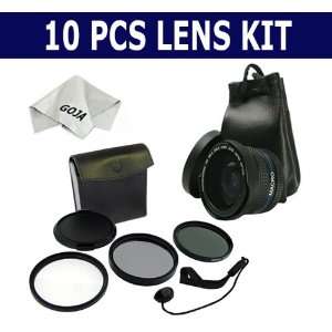  10 Pcs Kit for Canon VIXIA HF20 HF200 Sony HDR HC9E SR11 